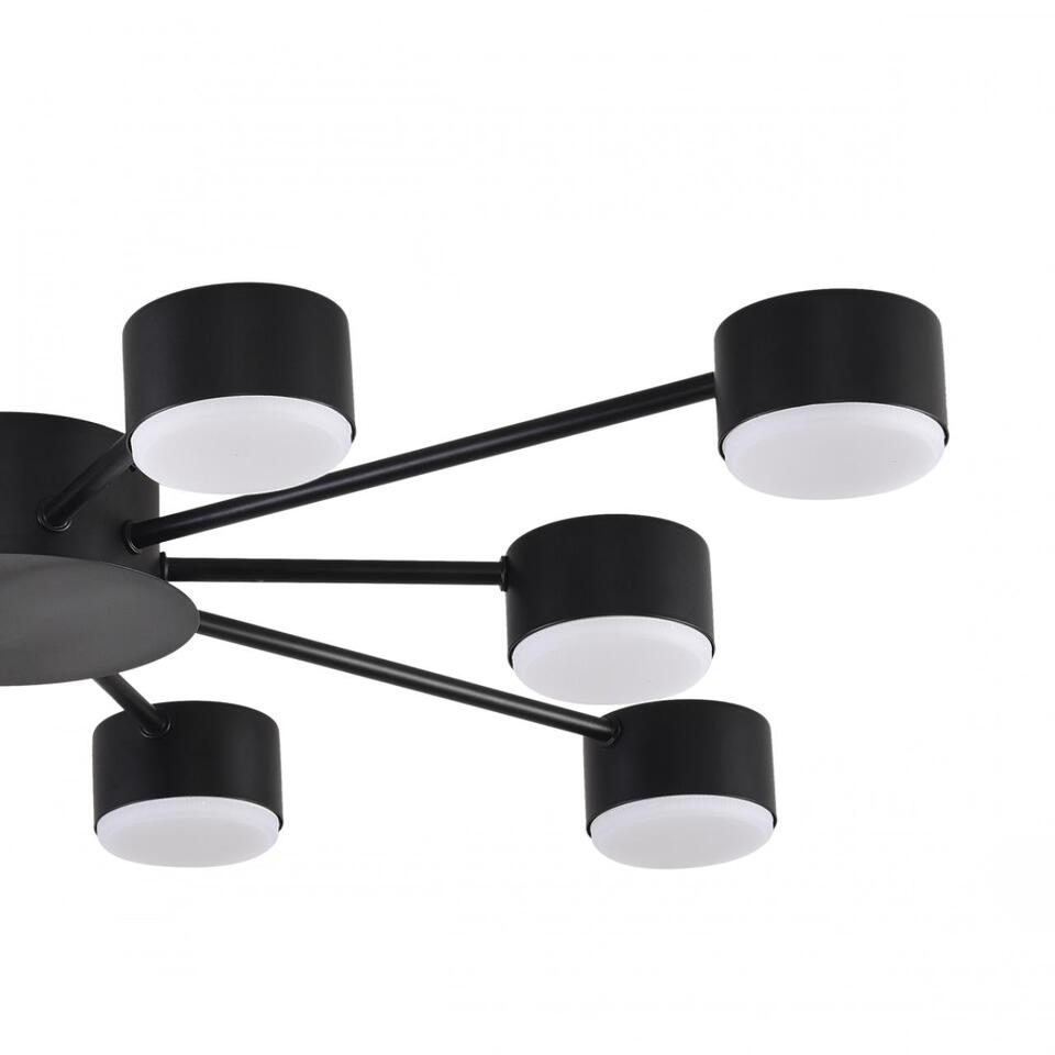 Фото №6  Люстра LUMION 8344/10C COMFI LN26 251 черный, металл Люстра GX53 LED 10*7W 220V TORINA