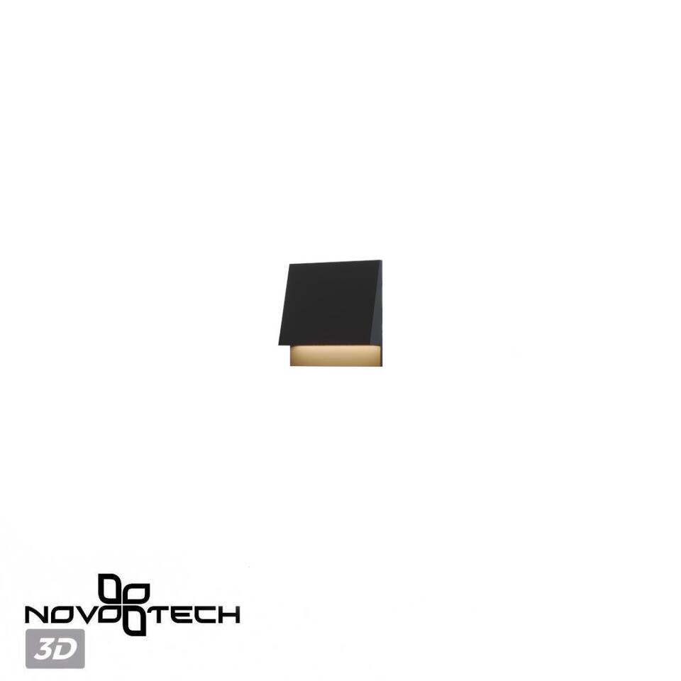 Фото №6  NOVOTECH 359723 STREET NT25 766 черный Подсветка для лестниц с переключателем цв. температуры IP65 LED 3W 100-240V 2700К\3200К\4000К SCALA