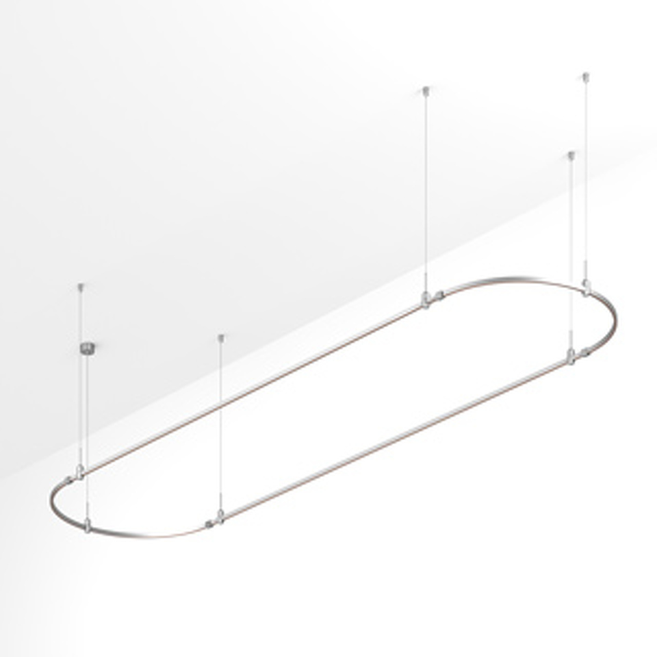 Фото №1  Arlight Основание ART-APRIORI-OVAL-HANG-4000x1000 (TN) ( IP20 Металл, 3 года)