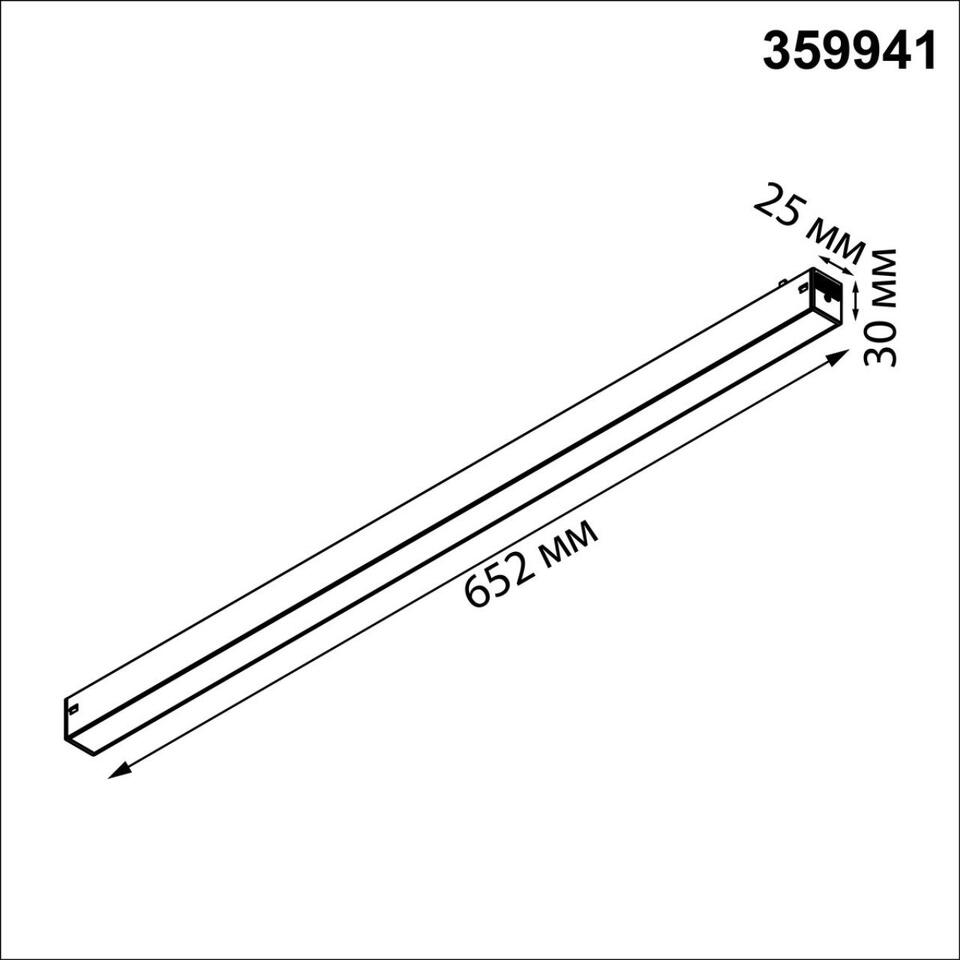 Фото №7  NOVOTECH 359941 PORT NT25 210 черный Трековый св-к диммир. со сменой цв.температуры, пульт ДУ/Tuya Smart Life IP20 LED 30W 3000-6000K 90-240V VECTOR