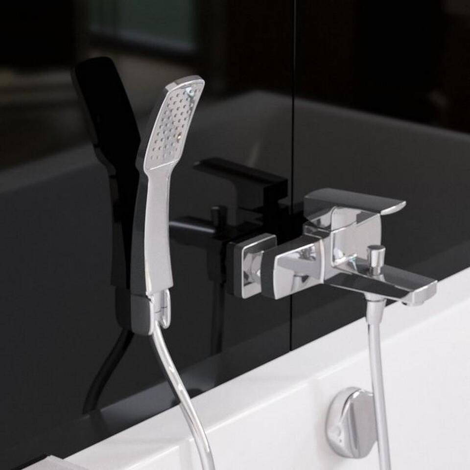 Фото №4  EXCELLENT Душевой гарнитур точечный Point square ARAC.SY.300 (хром)