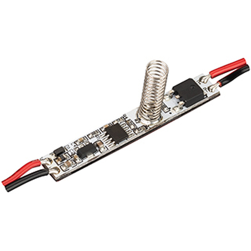 Фото №1  Arlight Микродиммер SMART-D13-H20-DIM (12-24V, 1x3A, Sens) ( IP20 Пластик, 5 лет)