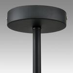 Превью фото №9  Люстра LUMION 8060/6C COMFI LN24 000 черный/дымчатый металл/стекло Люстра потолочная E27 6*60W 220V CAMILIE