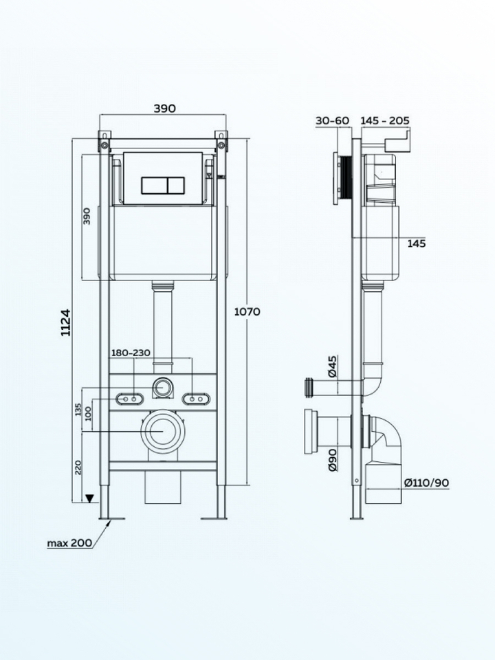 Фото №3  Watersense Alina 40