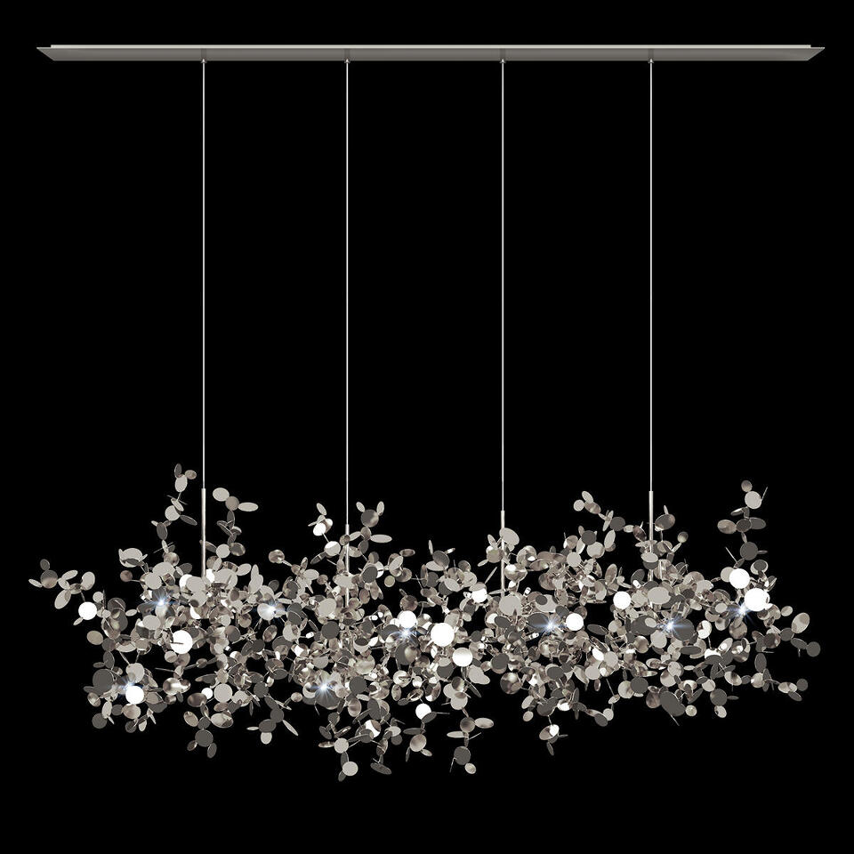 Фото №4  Подвесной светильник 10101/4 Chrome Подвесной светильник LOFT IT Spark