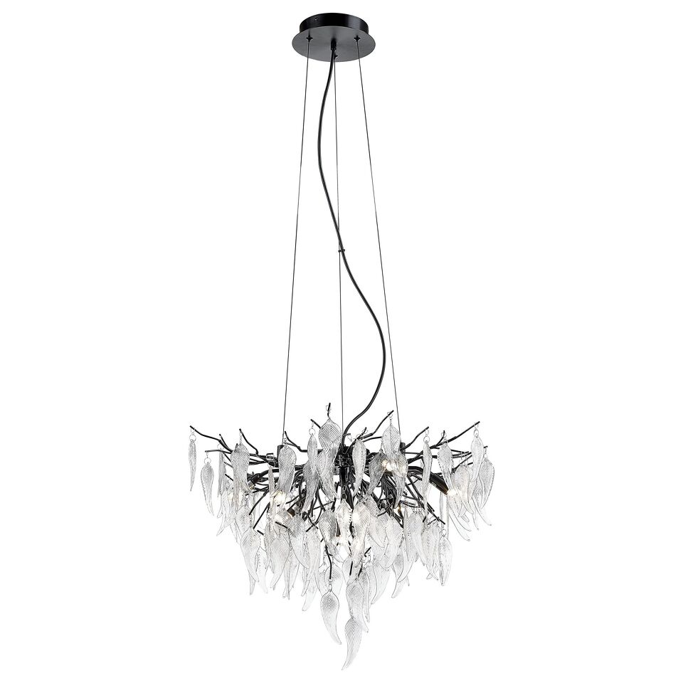 Фото №1  Подвесной светильник WE182.10.023 WERTMARK DANIELA светильник подвесной, G9, 10x40W