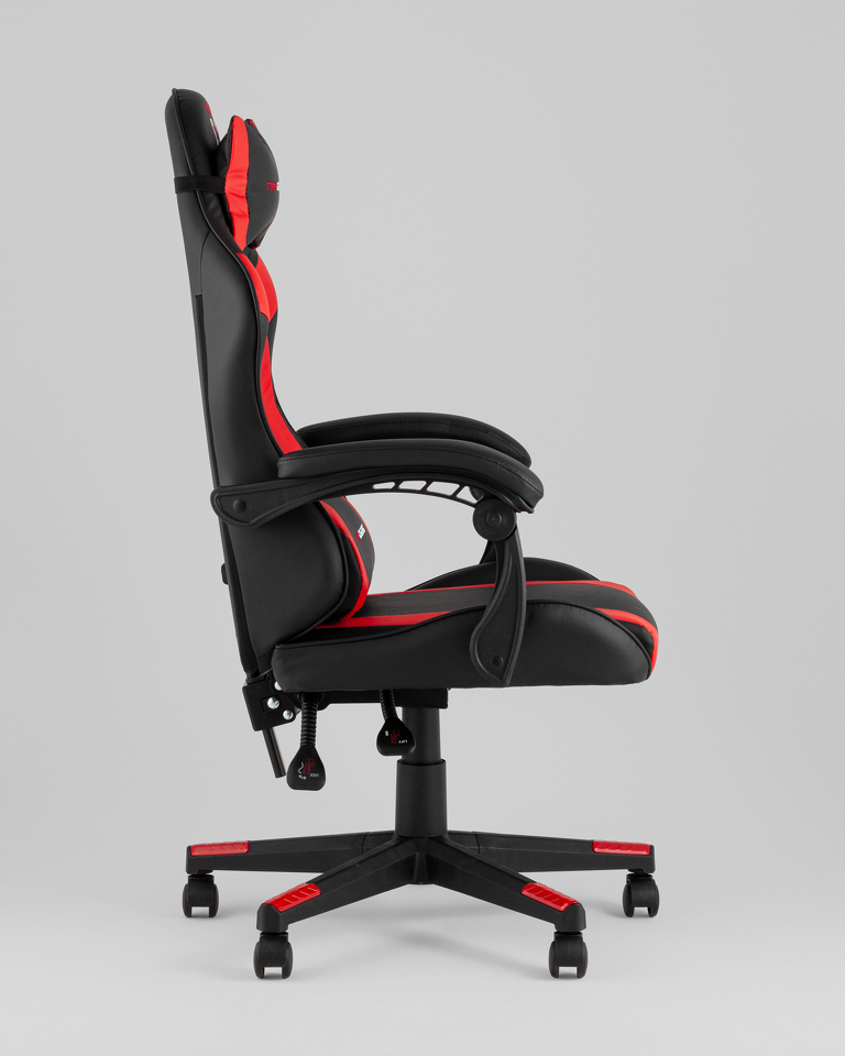 Фото №10  Кресло Кресло спортивное TopChairs Commander черно-красный