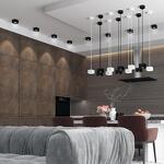 Превью фото №2  NOVOTECH 358654 OVER NT21 392 черный Светильник накладной светодиодный IP20 LED 4000К 12W 220V PATERA