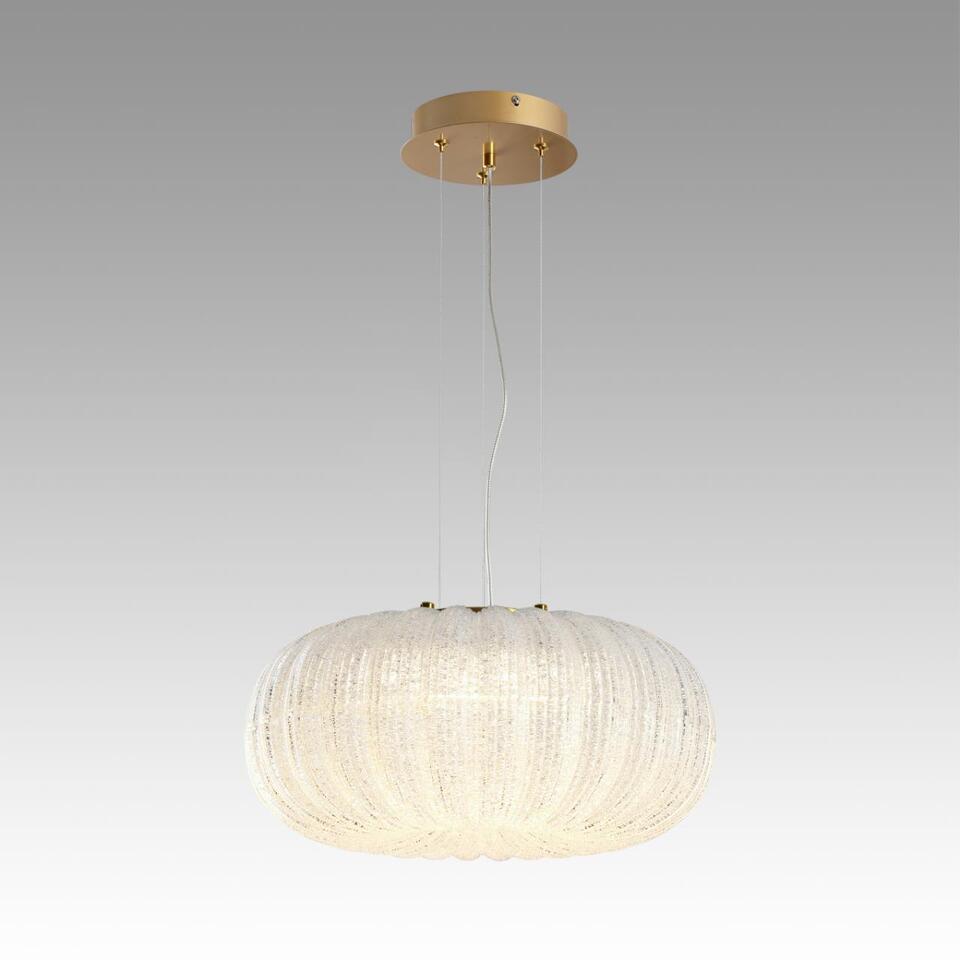 Фото №13  SONEX 7720/36L PIKO LED SN 572 Светильник металл/стекло/прозрачный/золотой LED 36Вт 3000-6500K D400 IP20 пульт ДУ ANGELO