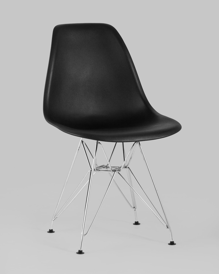 Фото №10  Стул Eames DSR черный