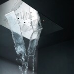 Превью фото №2  KT036X00Q AquaElite монтажный комплект для верхнего душа потолочного крепления с 4-мя режимами, 850x540 мм 