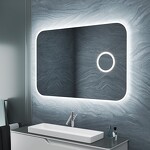 Превью фото №8  Teymi Зеркало Solli 120х80, LED, сенсор на взмах, увеличительное зеркало 3х T20212IRU
