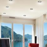 Превью фото №1  NOVOTECH 357586 SPOT NT18 474 черный Встраиваемый светильник IP44 LED 3000K 10W 100-265V METIS