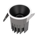 Превью фото №4  10330/F White Black Встраиваемый светильник LOFT IT Comb