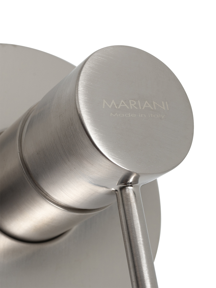 Фото №4  Смеситель для душа Mariani Next B16179NS, нержавеющая сталь