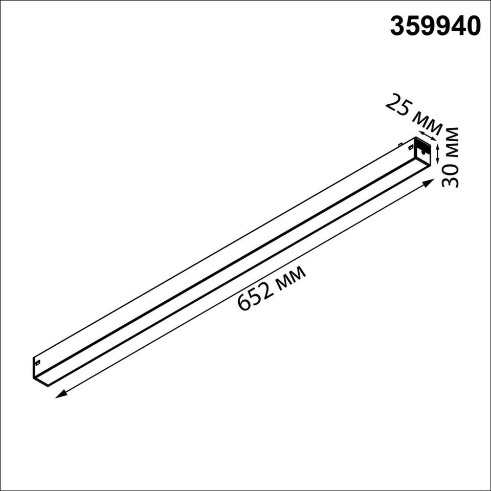 Фото №7  NOVOTECH 359940 PORT NT25 208 черный Трековый светильник с переключ. цв. темпер. IP20 LED 3000К\4000К\6000К 30W 90-240V VECTOR