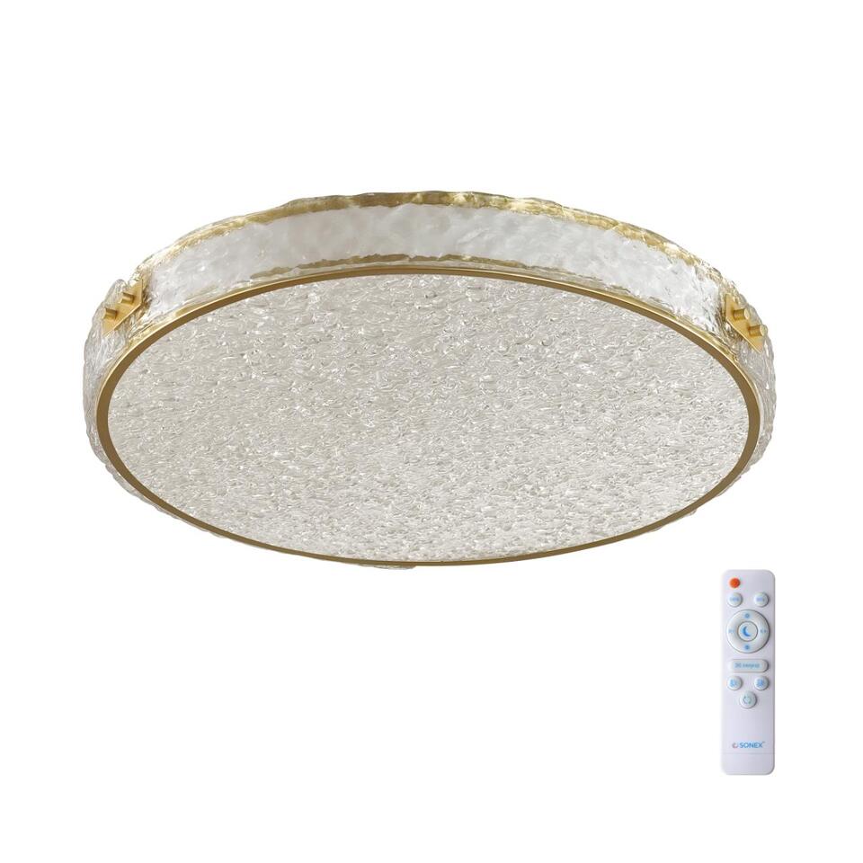 Фото №13  SONEX 7722/120L PIKO LED SN 564 Светильник металл/пластик/стекло/белый/золотой LED 120Вт 3000-6000K D720 IP20 пульт ДУ FELICE