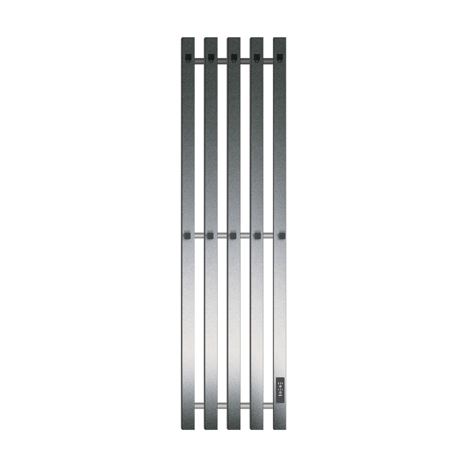 Фото №1  Полотенцесушитель Полотенцесушитель электрический Primoclima Sol Q E Graphite 100*24 5