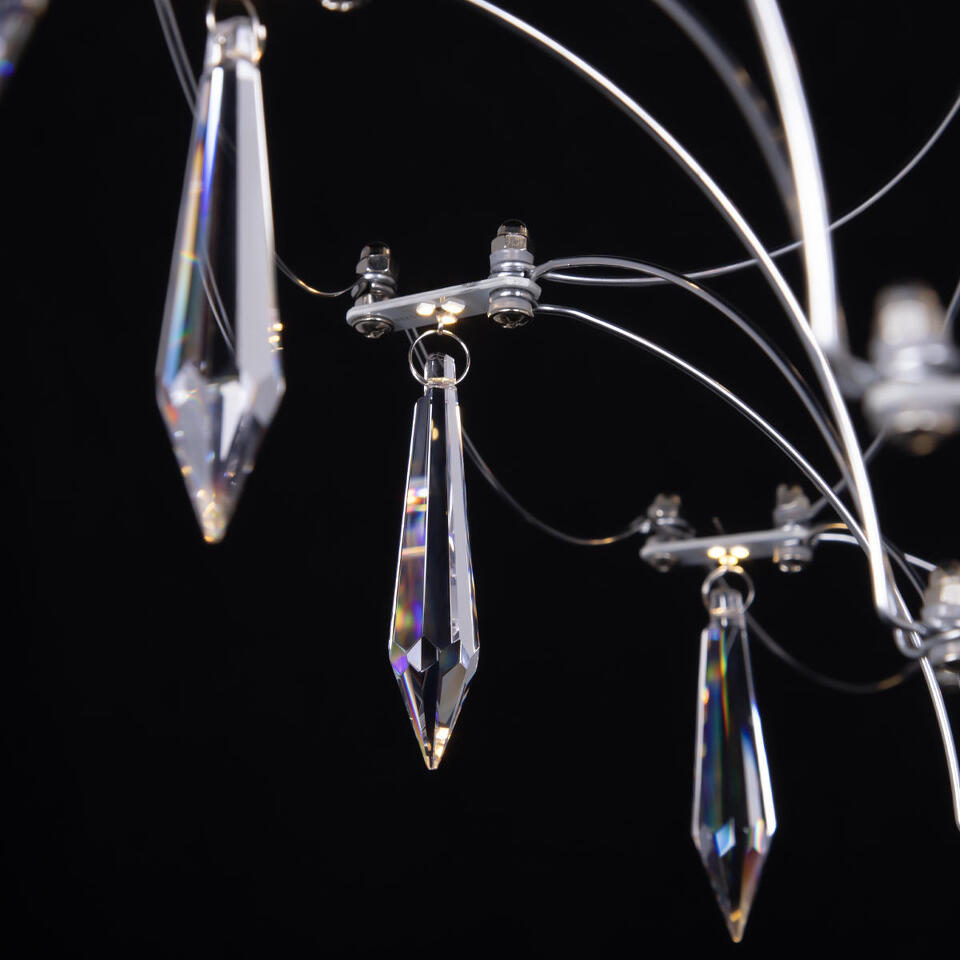 Фото №9  Подвесной светильник 10259/1200 Silver Asfour Подвесной светильник LOFT IT Mira