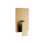 Превью фото №1  802235XX Palazzani MonteCarlo внешняя часть смесителя для ванны и душа на 1 потребитель Латунь шлифованная, PVD 84