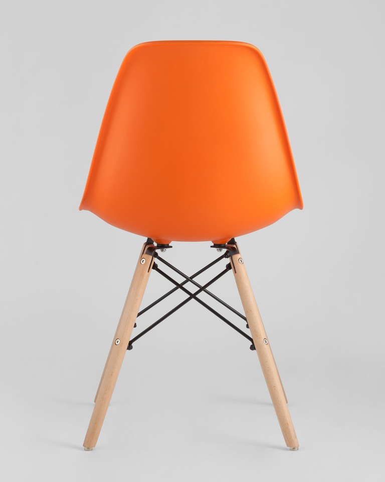 Фото №10  Стул Eames DSW оранжевый x4