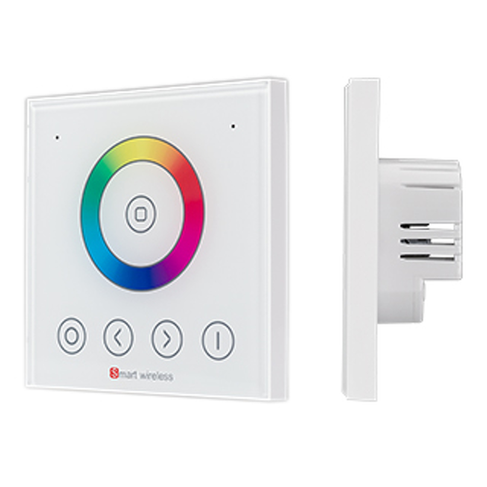 Фото №1  Arlight Панель ARL-2022-RGB (12-24V, 3x4A, Sens) ( IP20 Пластик, 3 года)