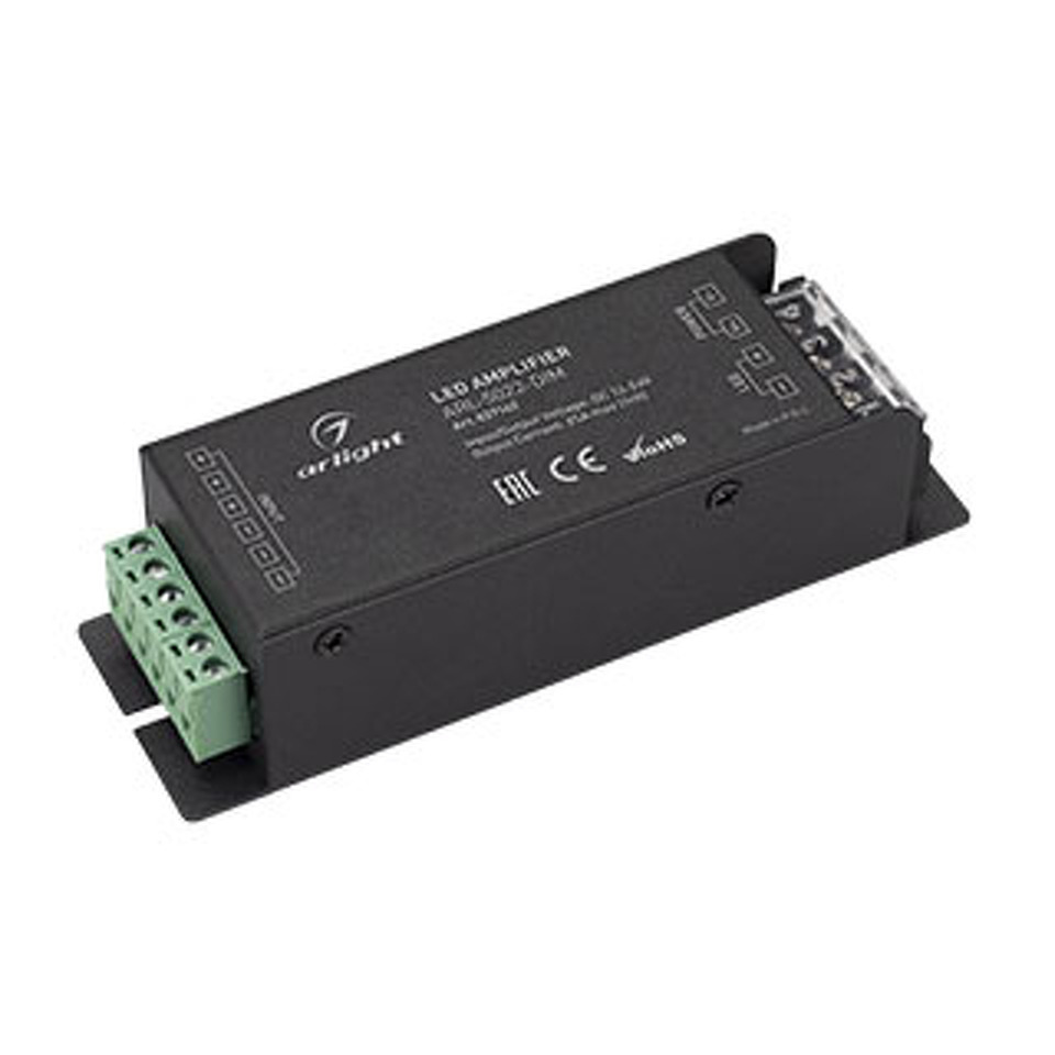 Фото №1  Arlight Усилитель ARL-5022-DIM (12-24V, 1x25A, 300-600W) ( IP20 Металл, 3 года)