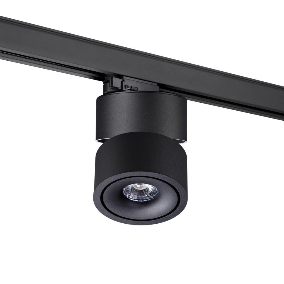 Фото №5  NOVOTECH 358779 PORT NT21 270 черный Трехфазный трековый светодиодный светильник IP20 LED 15W 4000K 1300Лм 100-265V GRODA