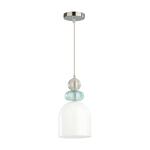 Превью фото №1  Подвесной светильник LUMION 5235/1B MODERNI LN26 149 хром Подвес E27 1*60W 220V GILLIAN