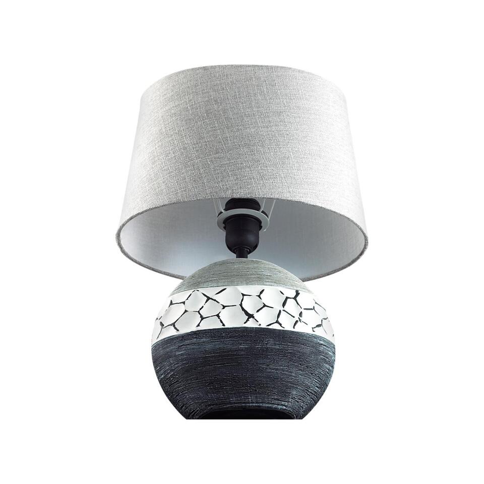 Фото №7  Настольная лампа LUMION 8119/1T COMFI LN26 489 серый, керамика/текстиль Настольная лампа E27 1*60W 220V AVALONA