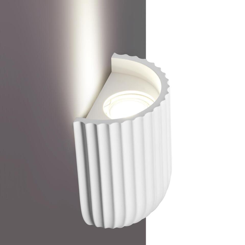 Фото №8  NOVOTECH 370976 OVER NT24 610 белый гипс Светильник настенный IP20 GU10 50W 220V YESO