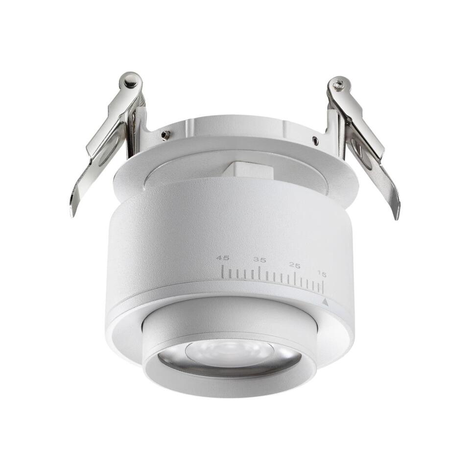 Фото №7  NOVOTECH 358945 SPOT NT22 456 белый Светильник встраиваемый светодиодный IP20 LED 4000К 18W 220V EDDY