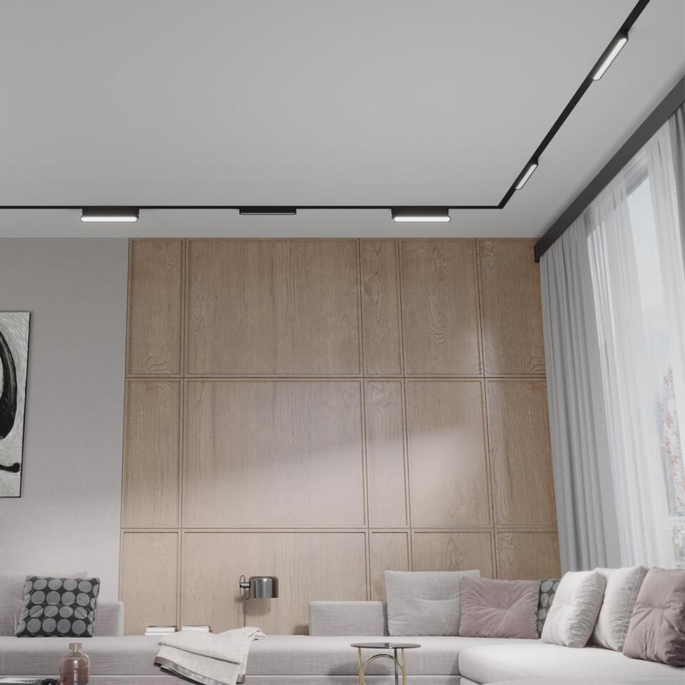 Фото №7  NOVOTECH 359080 SHINO NT23 180 черный Трековый светильник для низковольтного шинопровода IP20 LED 12W 48V 4000K 720Лм SMAL