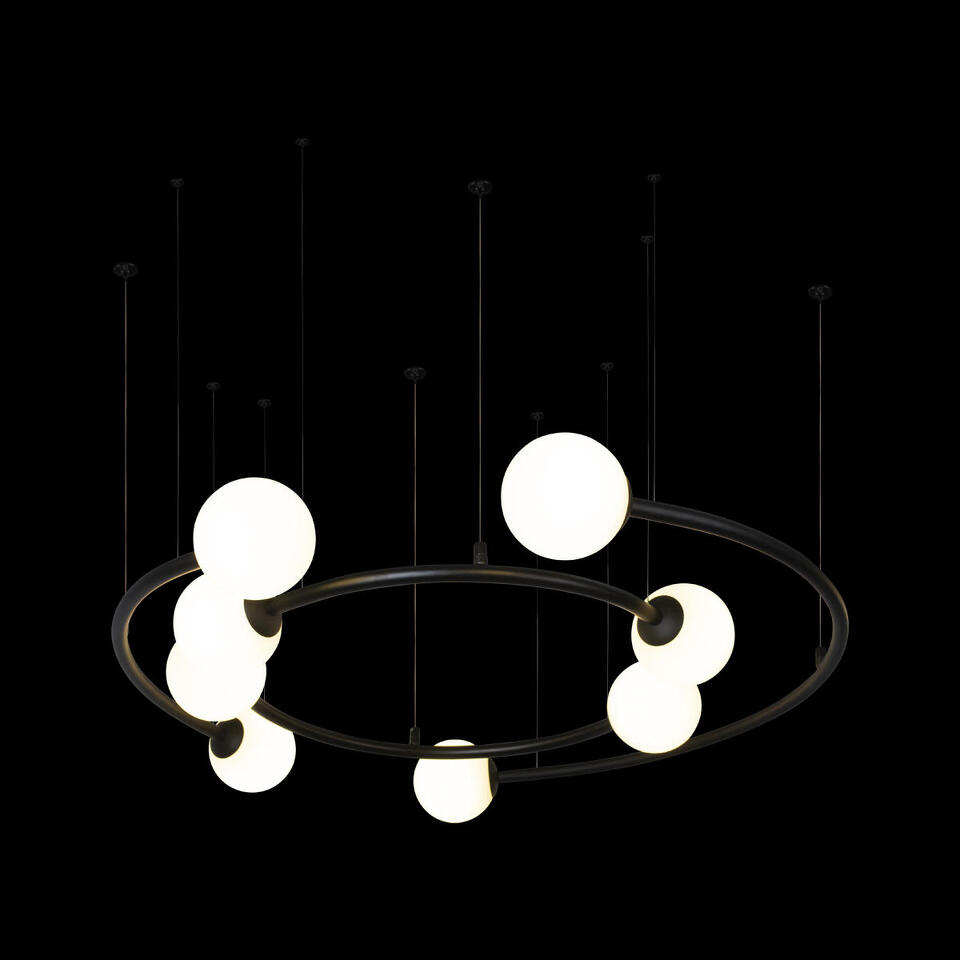 Фото №5  Подвесной светильник 10155/800 Black Подвесной светильник LOFT IT Infinite