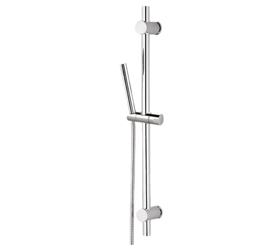 Фото №2  Душевая стойка с ручным душем и шлангом Remer 317G317MM