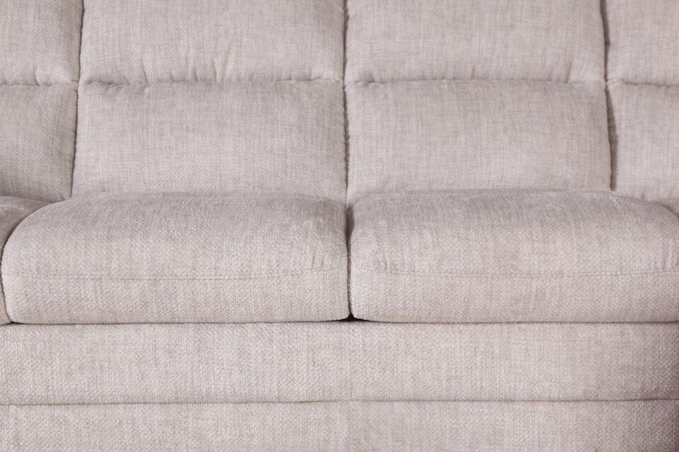 Фото №18  Диван Top concept Сан-Ремо угловой диван-кровать с реклайнером, микромех Rozy ivory