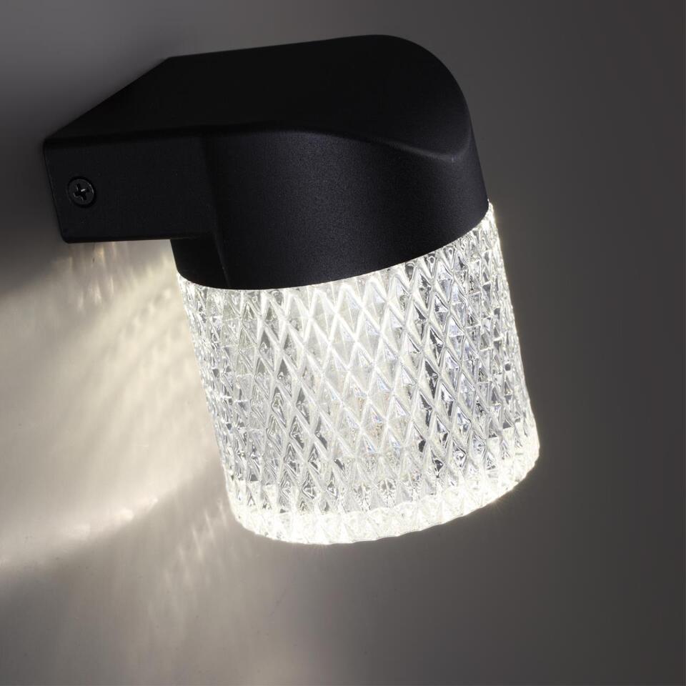 Фото №7  NOVOTECH 359293 STREET NT24 722 черный Светильник ландшафтный настенный IP65 LED 7W 4000K 175-265V ESTIMA