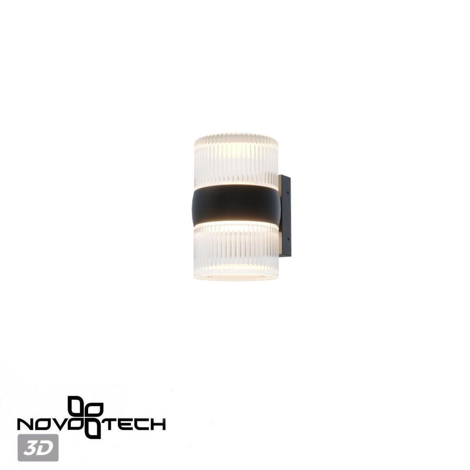 Фото №7  NOVOTECH 359718 STREET NT25 718 черный Светильник ландшафтный с переключателем цв. температуры IP65 LED 16W 100-240V 2700К/3200К/4000К ESTIMA