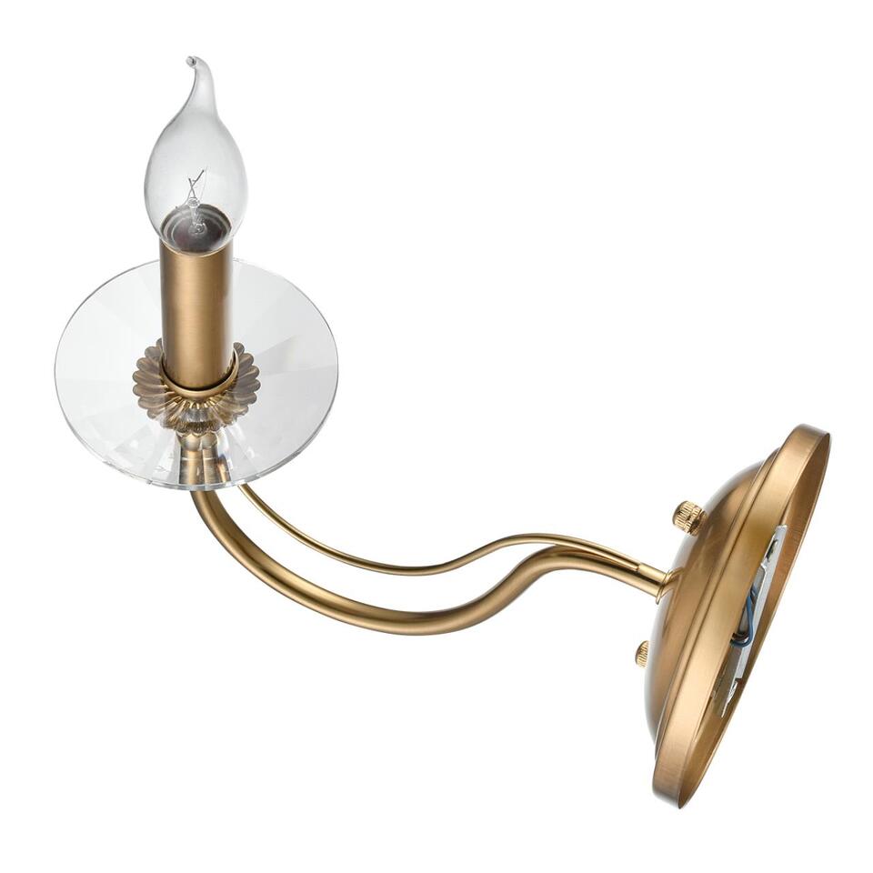 Фото №10  LUMION 8033/1W CLASSI LN26 080 металл/стекло, медь/прозрачный Бра E14 1*40W 220V INCANTO