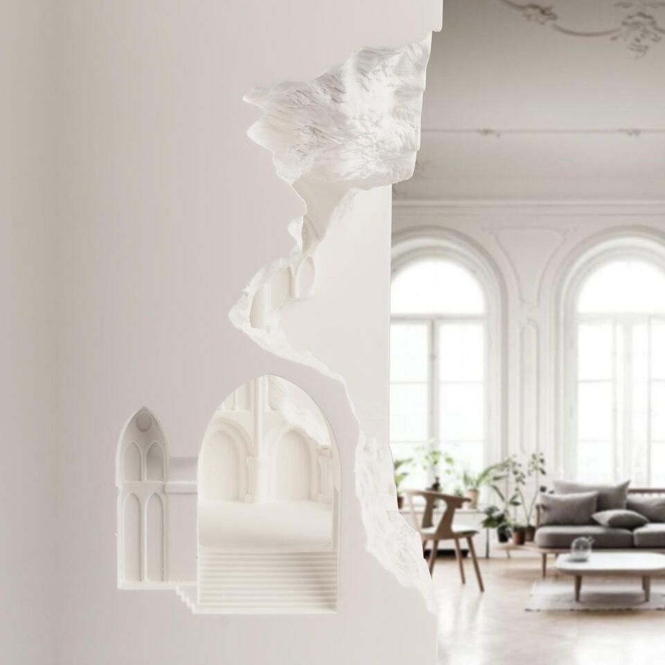 Фото №12  10355C Гипсовый встраиваемый светильник под покраску LOFT IT Antique
