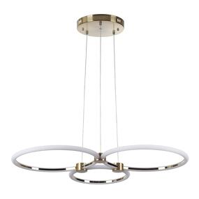 Фото LUMION 5297/80L LEDIO LN23 000 золотой Светильник подвесной LED диммир. с ДУ 80W 3000-6000К 220V NOVA