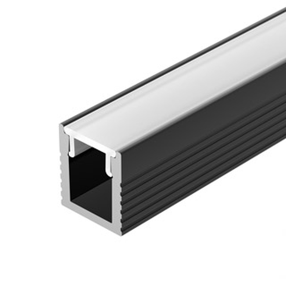 Фото №1  Arlight Профиль SL-MINI-8-2000 ANOD BLACK ( Алюминий)
