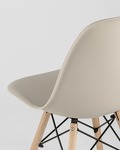 Превью фото №10  Стул Eames Style DSW бежевый x4 (разборный каркас)