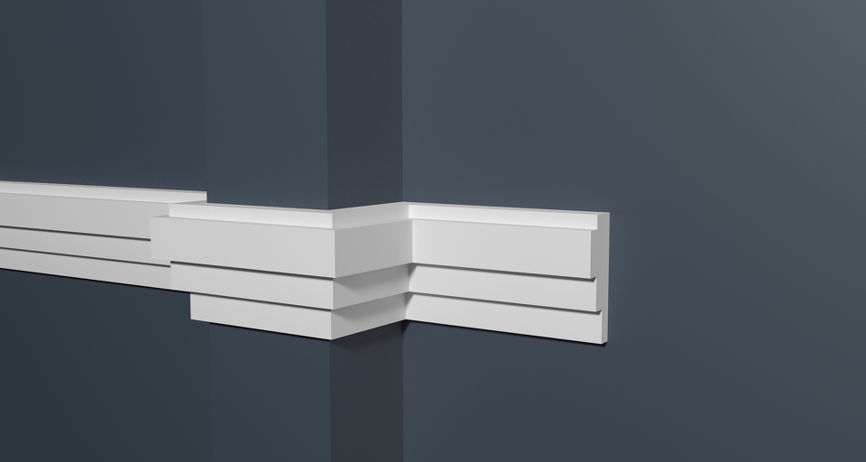 Фото №5  Молдинг Decor-dizayn DD625/Молдинг (45х15x2000мм)/48, шт