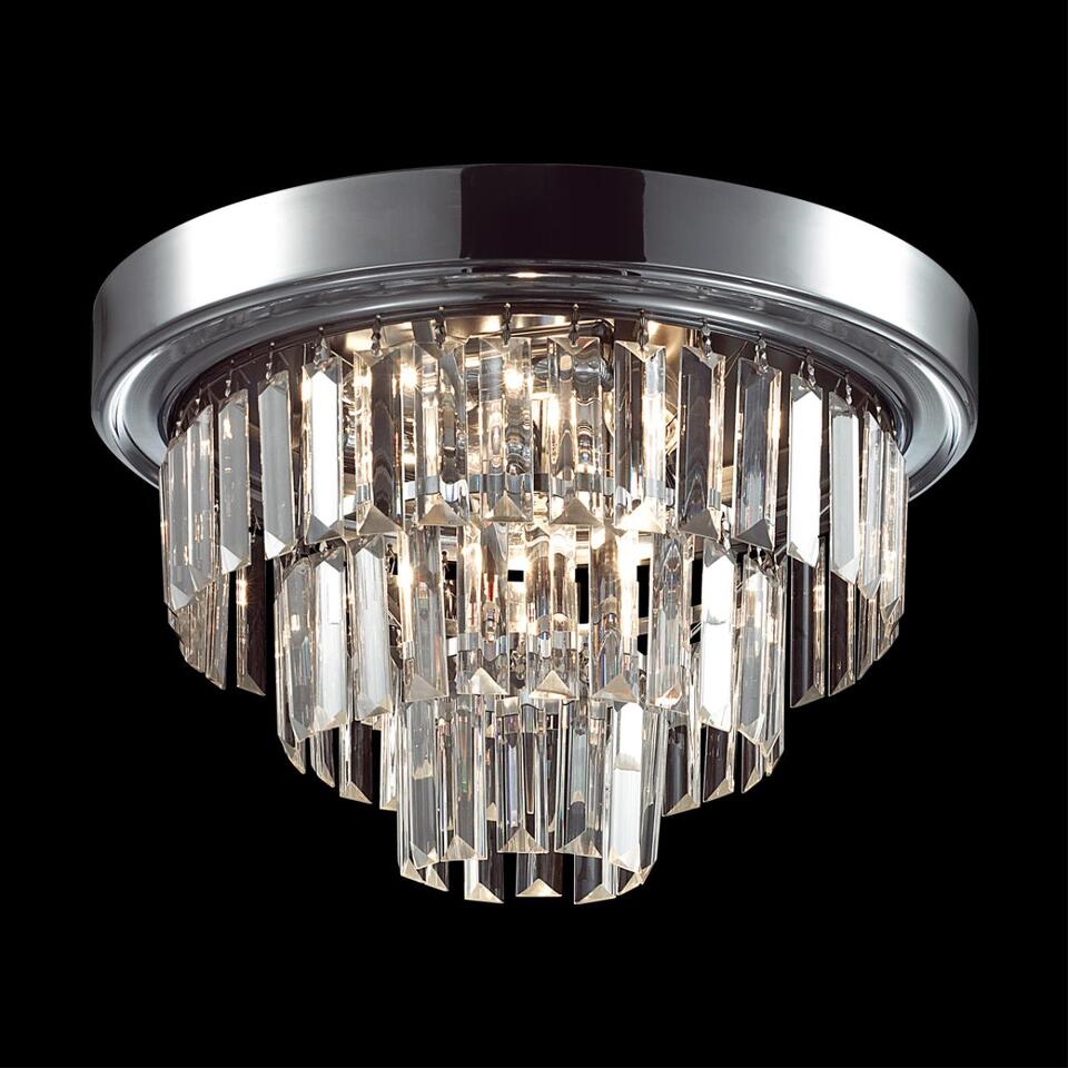 Фото №8  Люстра LUMION 8266/4C CLASSI LN26 120 хром/хрусталь металл/прозрачный Люстра потолочная Е14 4*40W 220V ZAHA