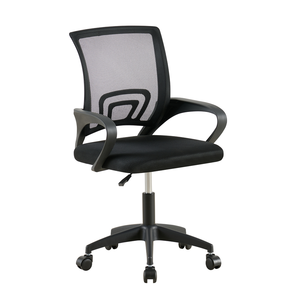 Фото №4  Кресло офисное TopChairs Simple SN черный