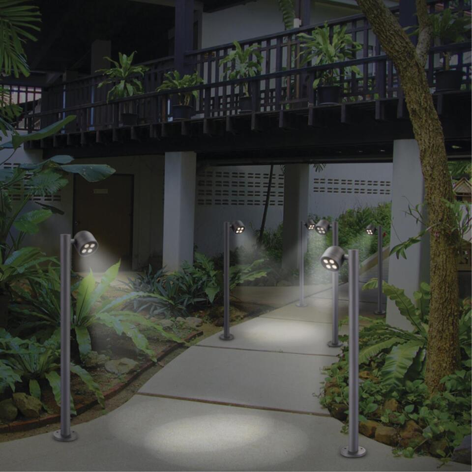 Фото №3  NOVOTECH 358115 STREET NT19 366 темно-серый  Ландшафтный светильник IP65 LED 3000К 10W 100-240V GALEATI