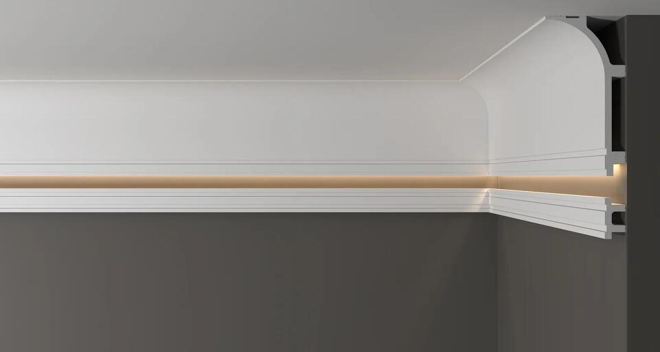 Фото №30  Карниз Decor-dizayn DD520/Карниз (140х70х2000мм)/6, шт
