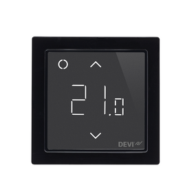 Фото Терморегулятор DEVIreg™ Smart интеллектуальный с Wi-Fi, черный, 16А
