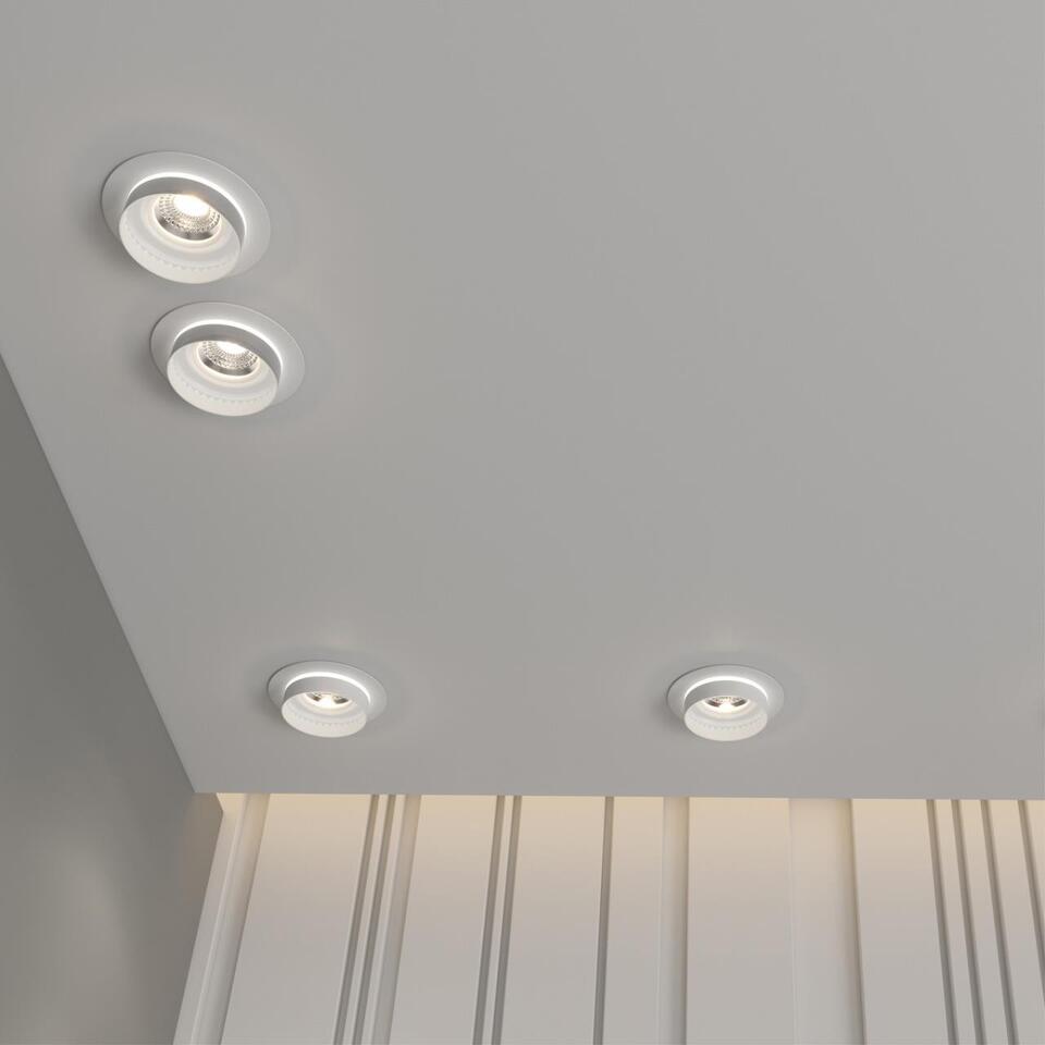 Фото №3  NOVOTECH 370781 SPOT NT21 529 белый Светильник встраиваемый влагозащищенный IP44 GU10 9W 220V WATER